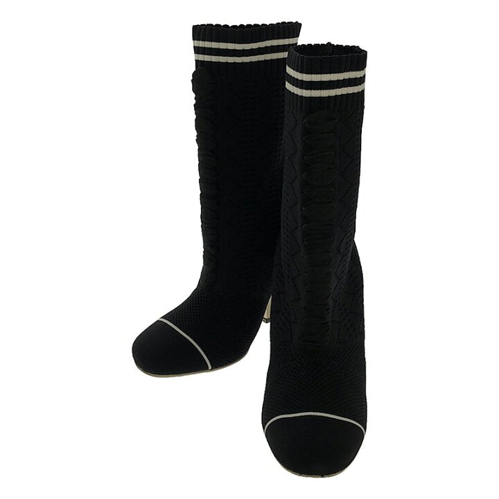 楽天市場】【美品】 FENDI / フェンディ | ロココ ヒール ソックス 