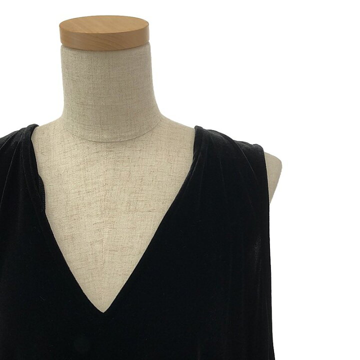楽天市場】foufou / フーフー | THE DRESS #16 no-sleeve velour one  