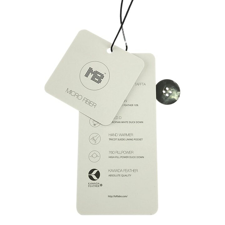 楽天市場】【美品】 LOFTLABO / ロフトラボ | KIETH HOODED SHORT DOWN  