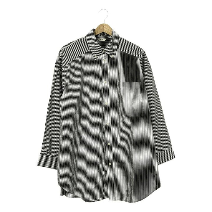 楽天市場】【美品】 CLANE / クラネ | HUGE SHIRT ストライプ ボタン 