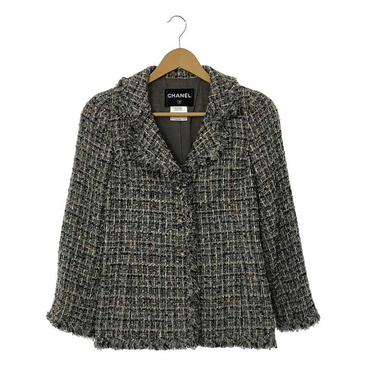 楽天市場】【美品】 CHANEL / シャネル | ツイード 裏地シルク ココ 