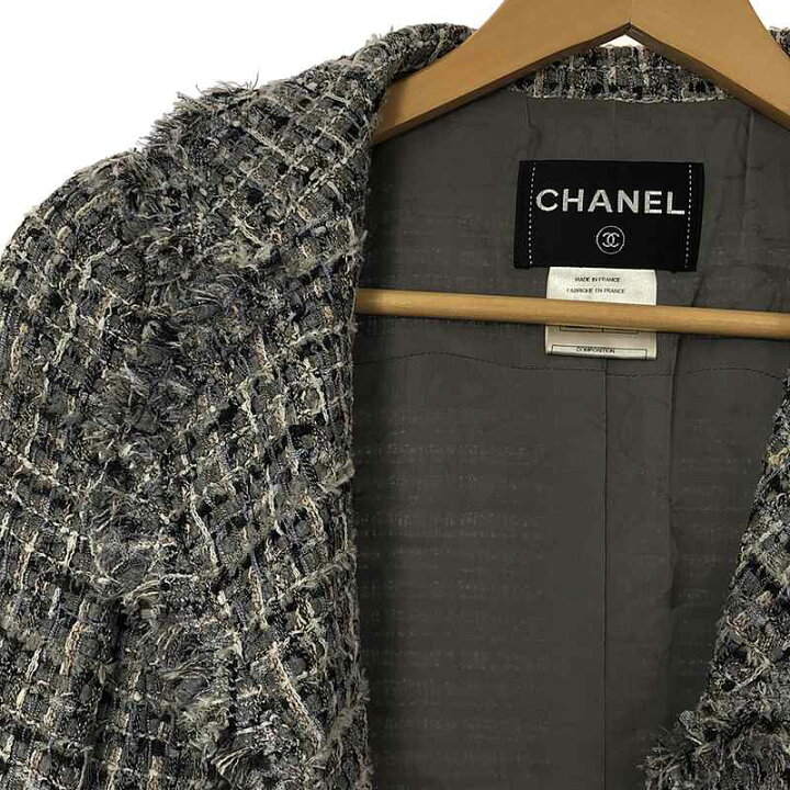 楽天市場】【美品】 CHANEL / シャネル | ツイード 裏地シルク ココ 