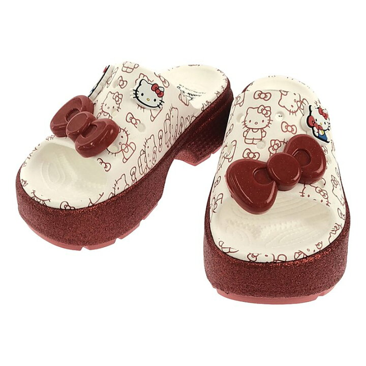 楽天市場】【美品】 crocs / クロックス | ハローキティコラボ 