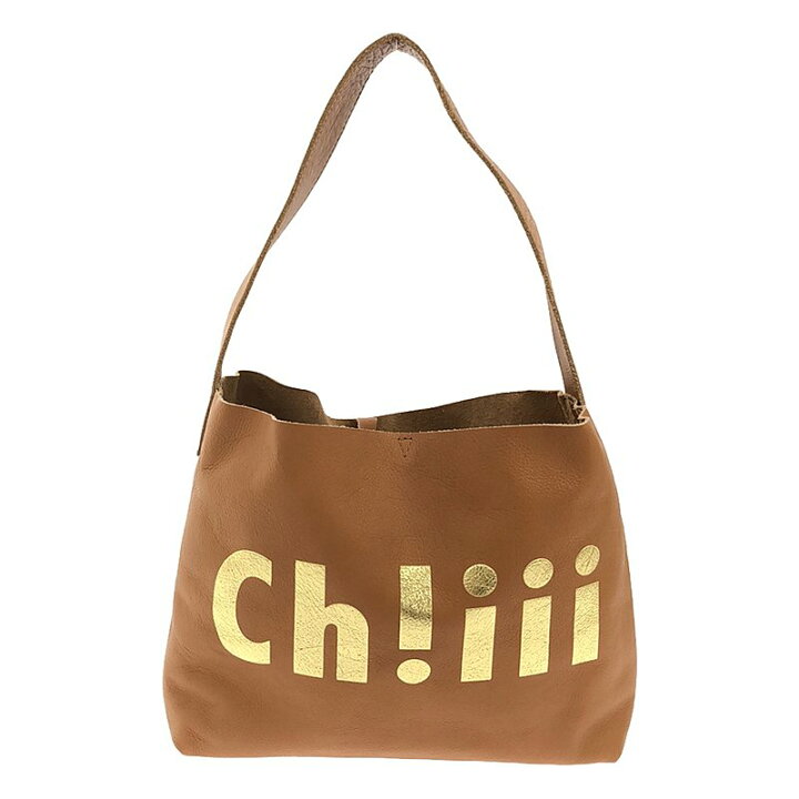 楽天市場】ch!iii bag / チーバッグ | ロゴ レザーショルダーバッグ  