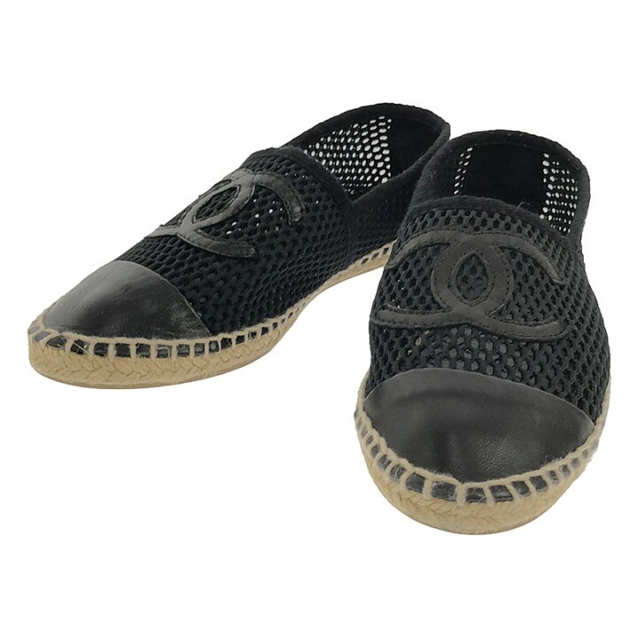 楽天市場】CHANEL / シャネル | ココマーク メッシュ エスパドリーユ  