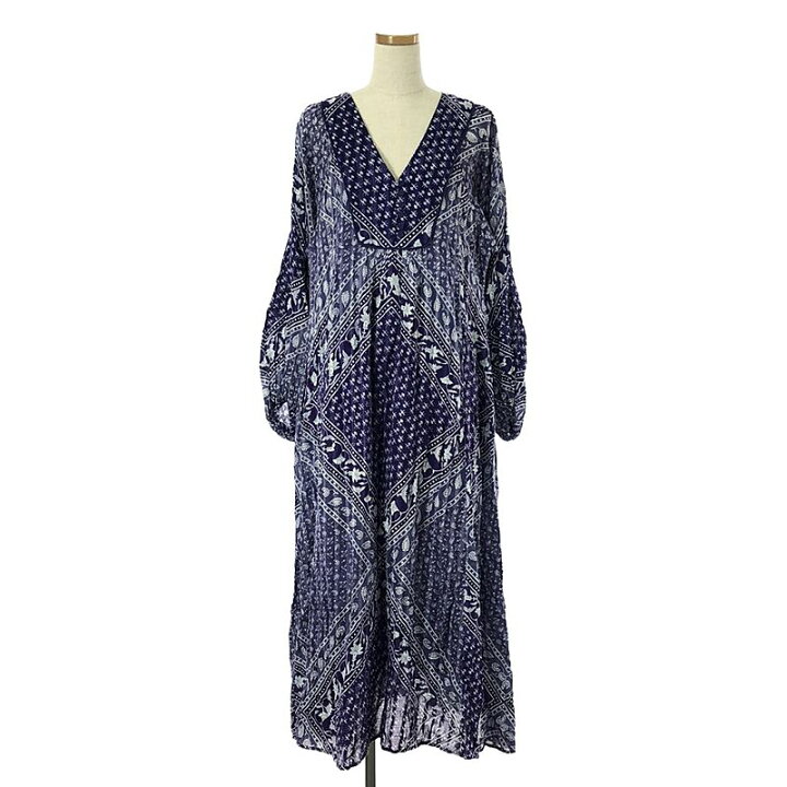 楽天市場】sara mallika / サラマリカ | Cotton Block Pattern Dress  