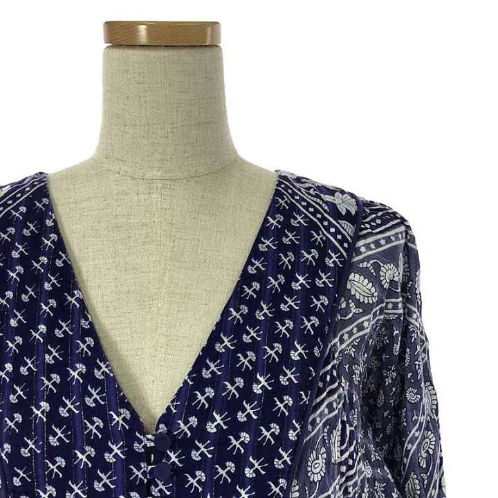 楽天市場】sara mallika / サラマリカ | Cotton Block Pattern Dress 