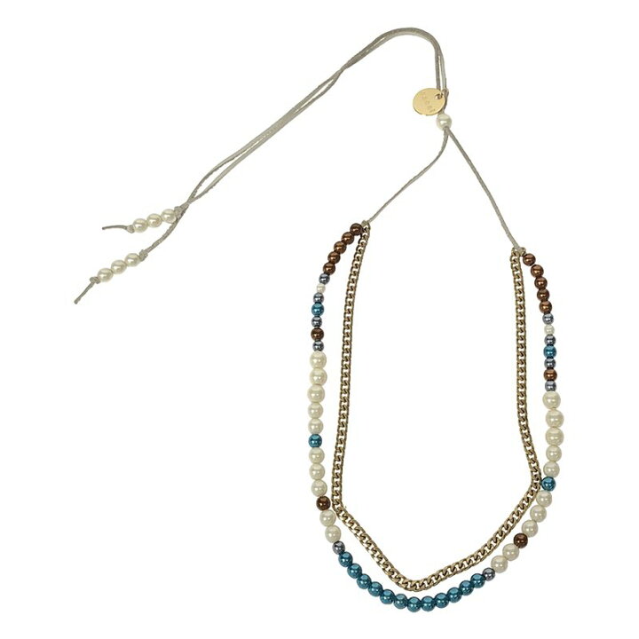 楽天市場】【美品】 sacai / サカイ | Color Pearl Chain Necklace 