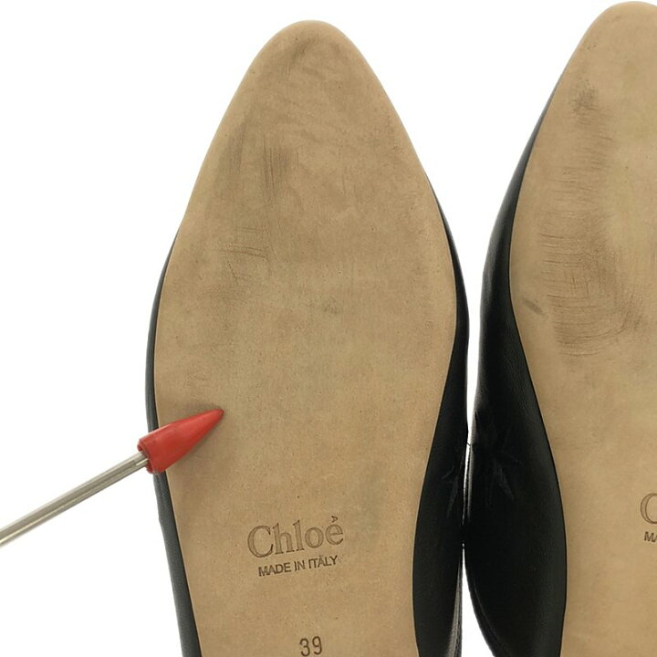 楽天市場】【美品】 Chloe / クロエ | ONITA / ラムレザー スリッパ  