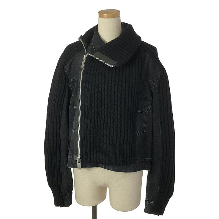 楽天市場】【美品】 sacai / サカイ | Denim × Knit Blouson ブルゾン  