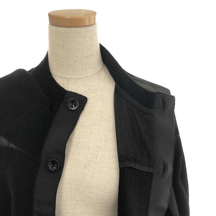 楽天市場】【美品】 sacai / サカイ | 2023AW | Chiffon Mix Wool Knit  
