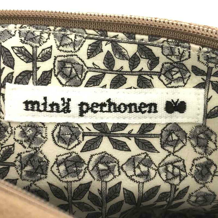 楽天市場】【美品】 mina perhonen / ミナペルホネン | quartz pouch  