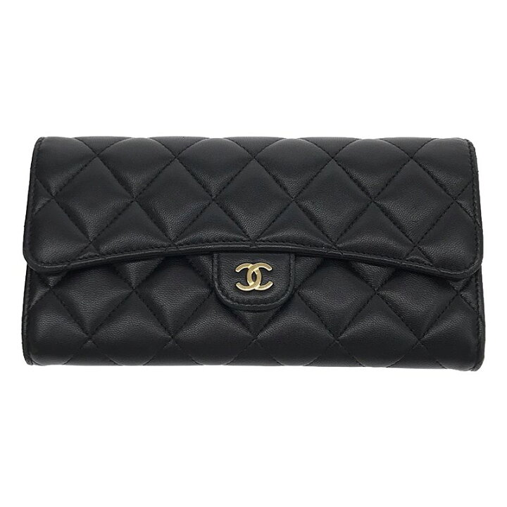 楽天市場】CHANEL / シャネル | マトラッセ ラムスキン レザー ココ 