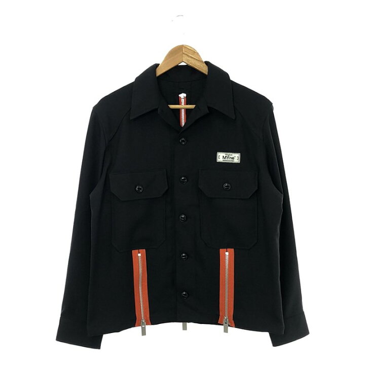 楽天市場】【美品】 MYne / マイン | zip jacket shirts / ジップ 