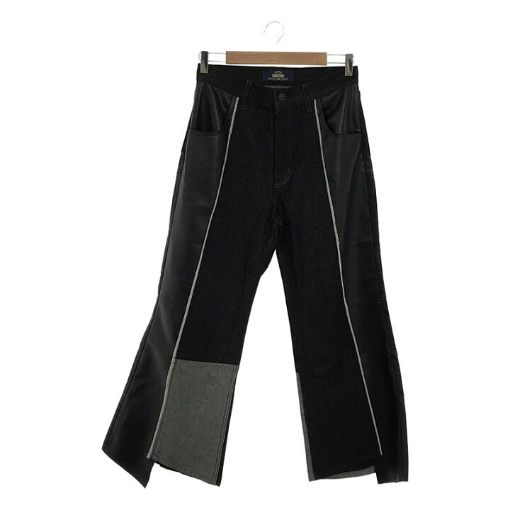 楽天市場】【美品】 SHIKITARI / シキタリ | PATCHWORK FLARE DENIM 