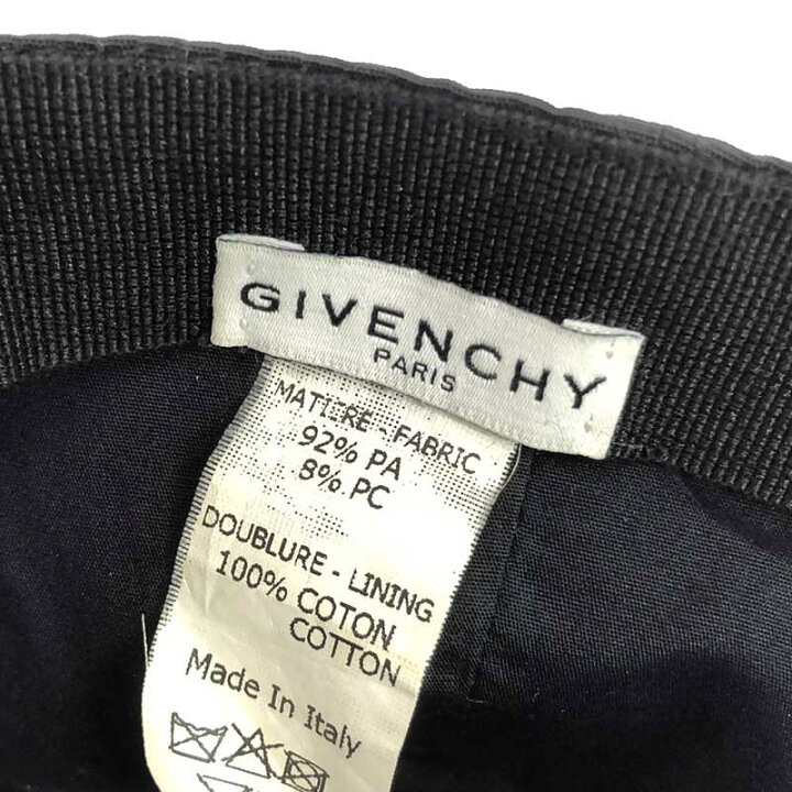 楽天市場】【美品】 GIVENCHY / ジバンシィ | SPLIT PRINT CAP 