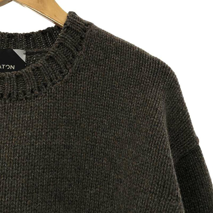 楽天市場】ATON / エイトン | 2020AW | SILTE MOULINE OVERSIZED 