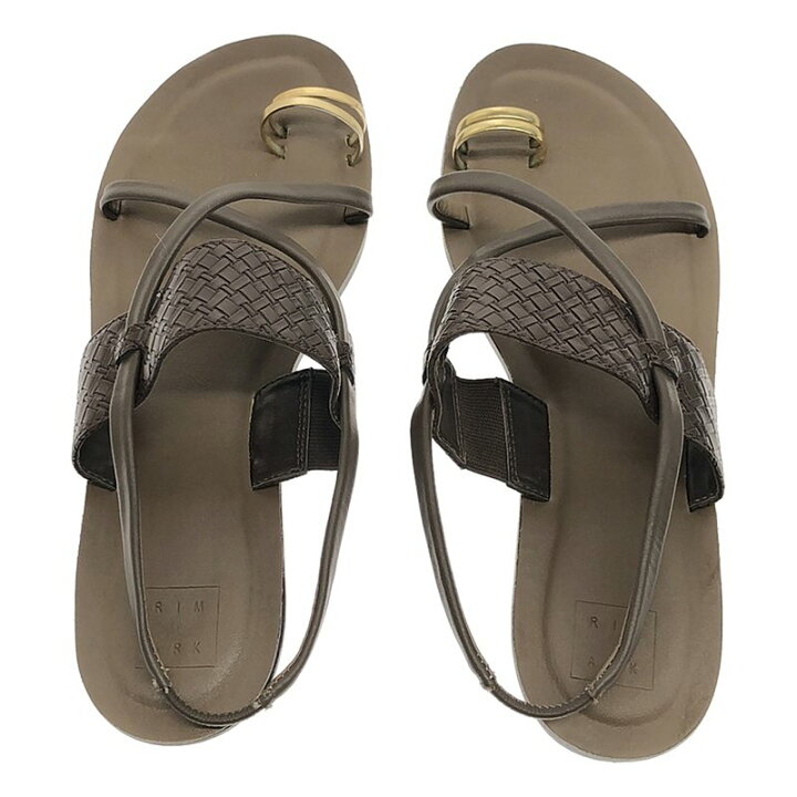 楽天市場】【美品】 RIM.ARK / リムアーク | Enboss low heel sandal 