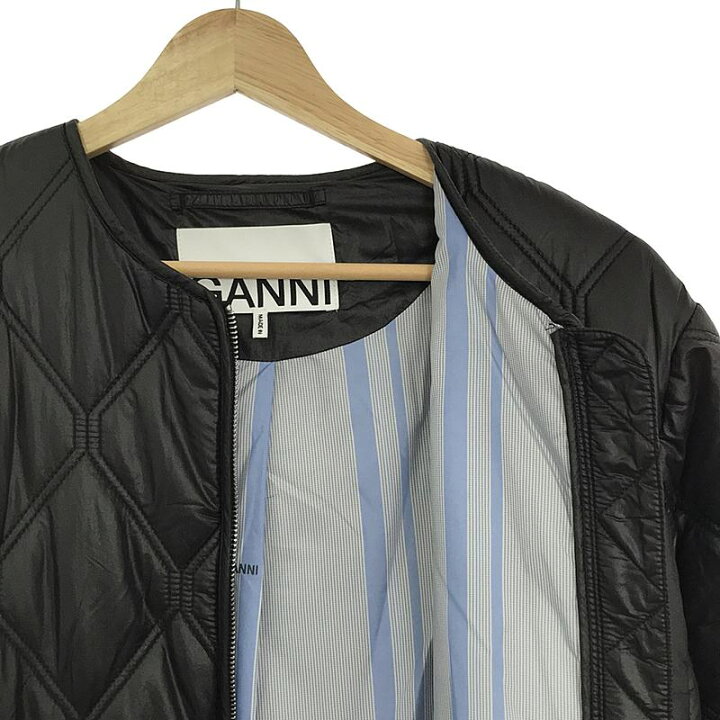 楽天市場】Ganni / ガニー | ナイロン キルティング 中綿入り ノー 