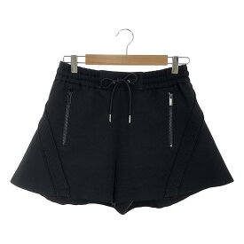 【美品】 sacai / サカイ | Technical Jersey Shorts / テクニカル ジャージー ショート パンツ | 2 | ブラック | レディース