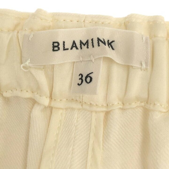楽天市場】【美品】 BLAMINK / ブラミンク | リネンシルクギャザー  
