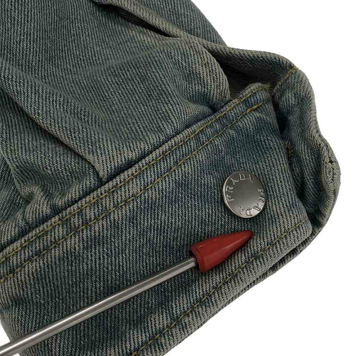 楽天市場】PRADA / プラダ | ヴィンテージ加工 ジップ デニム  