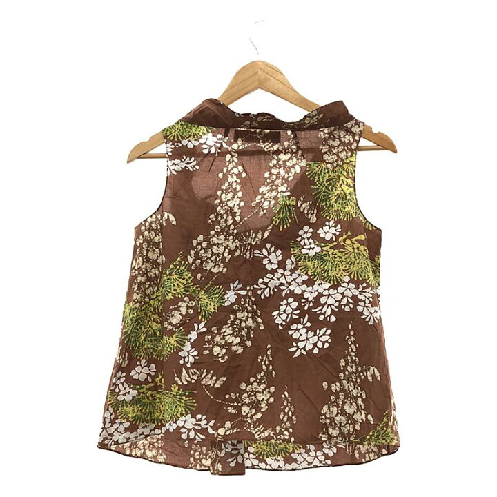 楽天市場】MARNI / マルニ | フラワー 総柄 リボン ノースリーブ  