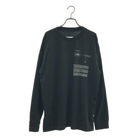 Maison Margiela / メゾンマルジェラ | 2024AW | シーズナルロゴ プリント Tシャツ | S | ブラック | メンズ