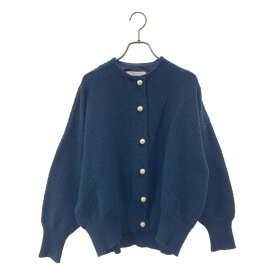 sono / ソーノ | ビッグパールニットカーディガン | 1 | ネイビー | レディース