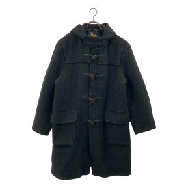 GLOVERALL / グローバーオール | ウール ダッフルコート | 40 | ブラック | メンズ