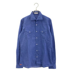 Brilla per il gusto / ブリッラペルイルグスト | エンブロイダリー シャツ | S | ブルー | メンズ