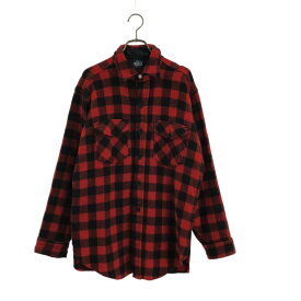 WOOLRICH / ウールリッチ | 1980s | ウール バッファローチェック シャツ | レッド | メンズ