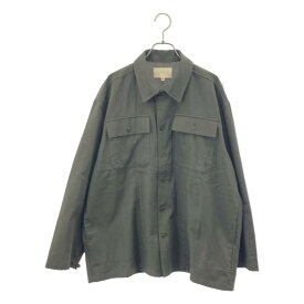 【美品】 YOKO SAKAMOTO / ヨーコサカモト | 2026SS | UTILITY SHIRT コットン ユーティリティシャツ | S | オリーブ | メンズ