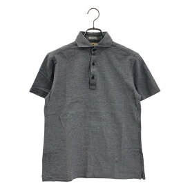 GUY ROVER / ギローバー | コットン ポロシャツ | S | ブルーグレー系 | メンズ