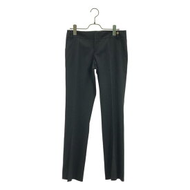 GUCCI / グッチ | ウール スリム フレアスラックス | 38 | ブラック | レディース