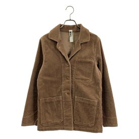 MHL. / エムエイチエルマーガレットハウエル | コーデュロイカバーオールジャケット | 1 | ブラウン | レディース