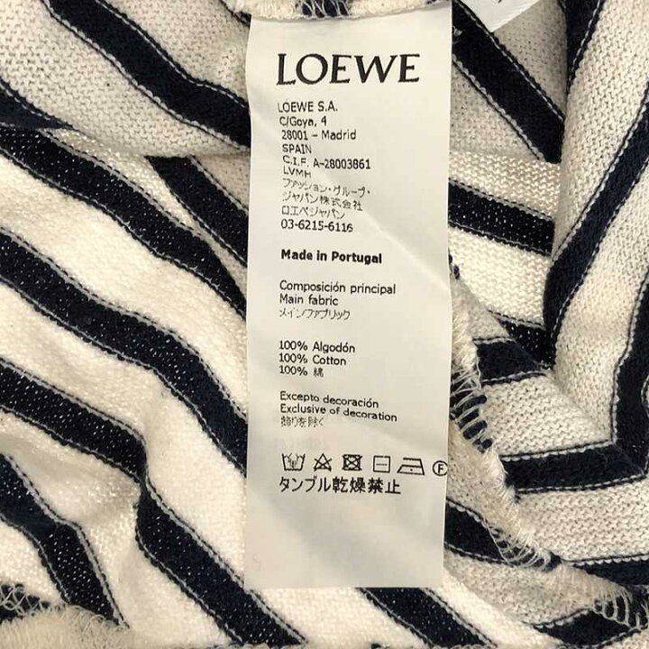 楽天市場】LOEWE / ロエベ | アナグラム アシンメトリー ボーダー 