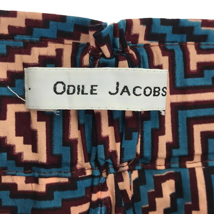 楽天市場】ODILE JACOBS / オディールジェイコブズ | 総柄 プリント  