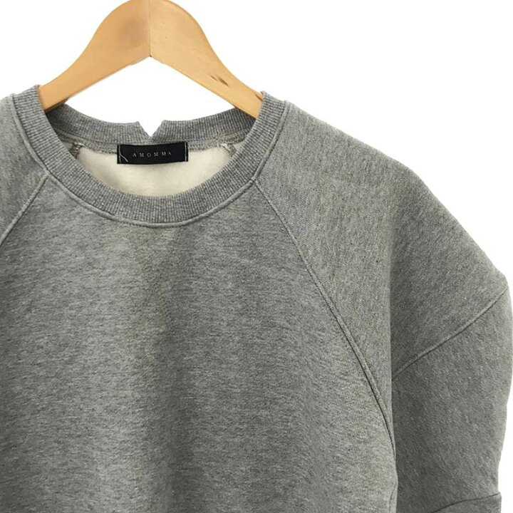 楽天市場】AMOMMA / アモマ | PUFF SLEEVE SWEAT 裏起毛 トレーナー  