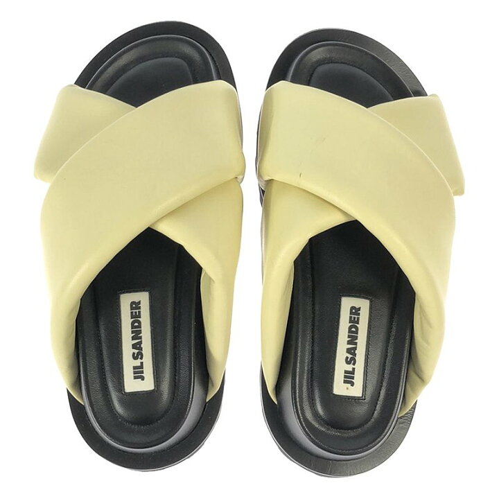 楽天市場】JIL SANDER / ジルサンダー | クロスストラップ スライド 