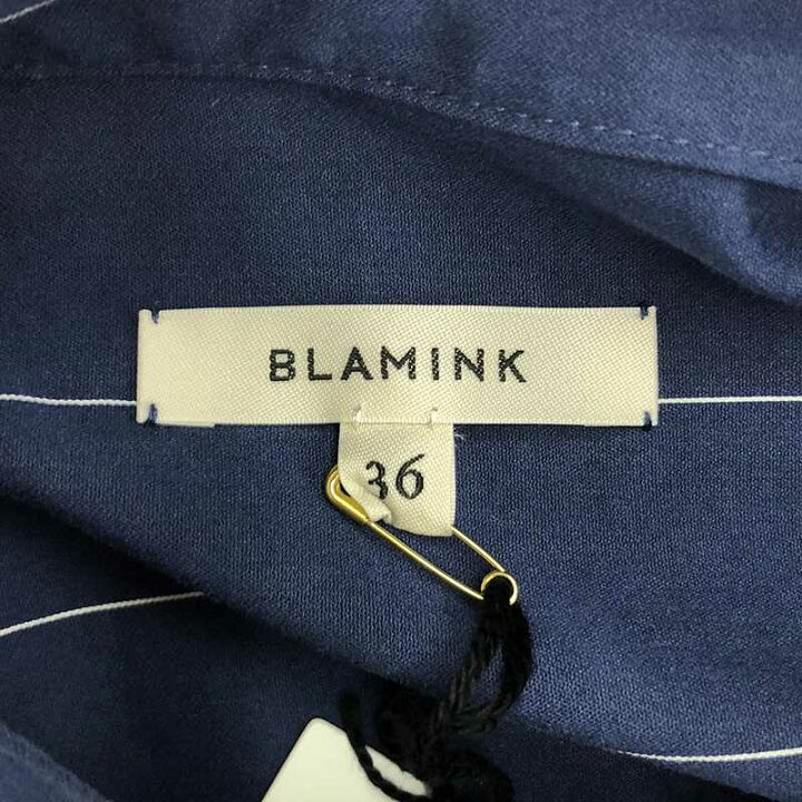 楽天市場】【新品】 BLAMINK / ブラミンク | ストライプ バンドカラー 