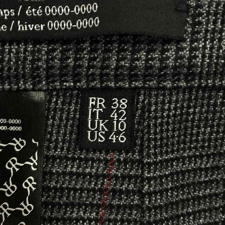 楽天市場】【美品】 Rokh / ロック | グランチェック ウール プリーツ  