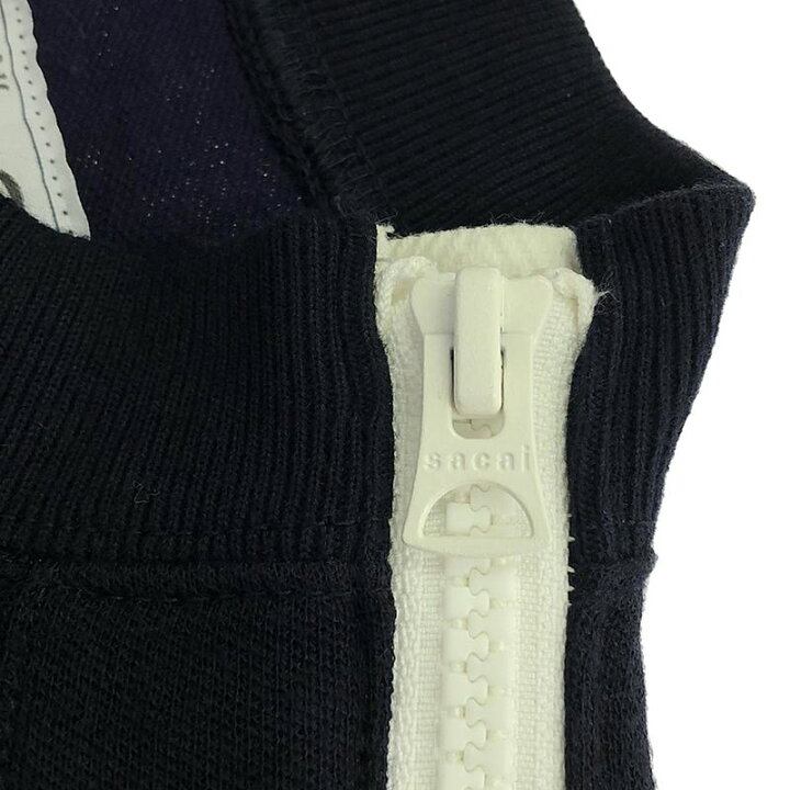 楽天市場】sacai / サカイ | バイカラー ショルダージップ スウェット 