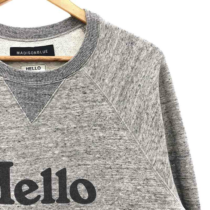 楽天市場】【美品】 MADISON BLUE / マディソンブルー | HELLO SWEAT L  