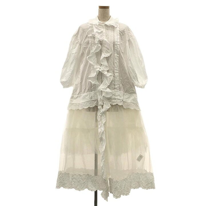 楽天市場】Simone Rocha / シモーネロシャ | フリル チュール切替  