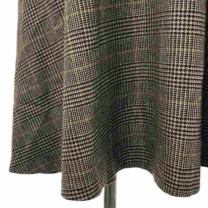 楽天市場】foufou / フーフー | glen check round collar one piece  
