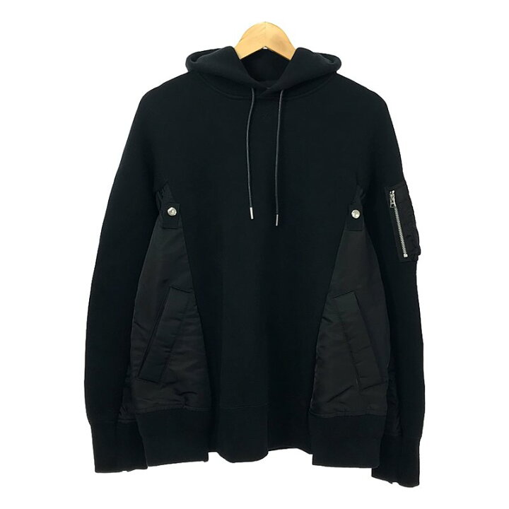 楽天市場】【美品】 sacai / サカイ | Sponge Sweat x MA-1 Hoodie  