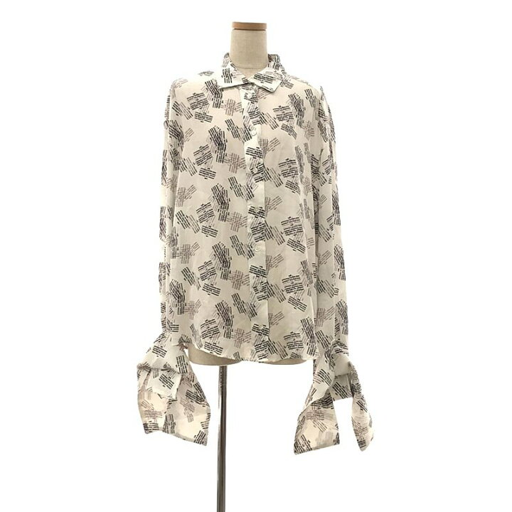 楽天市場】【美品】 Rokh / ロック | CUFF DETAILED BLOUSE / silk 100  