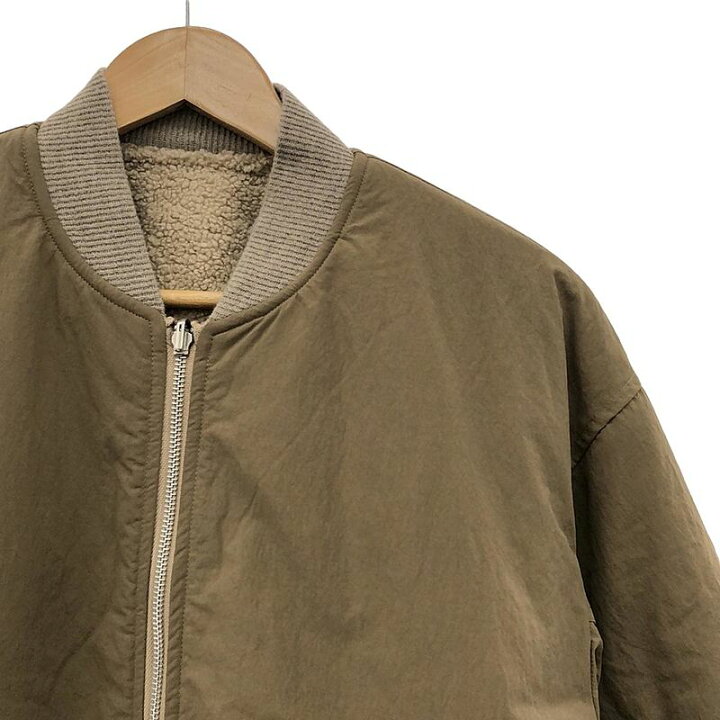楽天市場】【美品】 KAJA / カジャ | REVERSIBLE BOA NYLON BOMBER  
