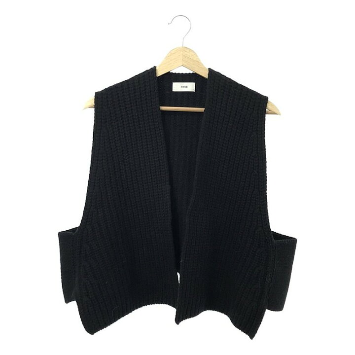楽天市場】HYKE / ハイク | 2022AW | RIBBED VEST ニット ショート 